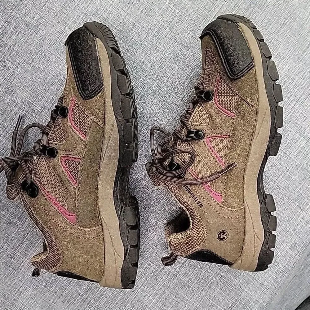 Northside Snohomish Low Waterproof Hiking Shoe Women’s Grey Pink Size 7